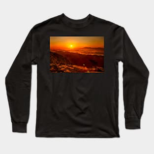 Crete above the clouds Long Sleeve T-Shirt